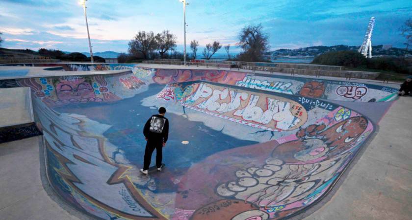Le bowl de Marseille, Mecque des skateboarders