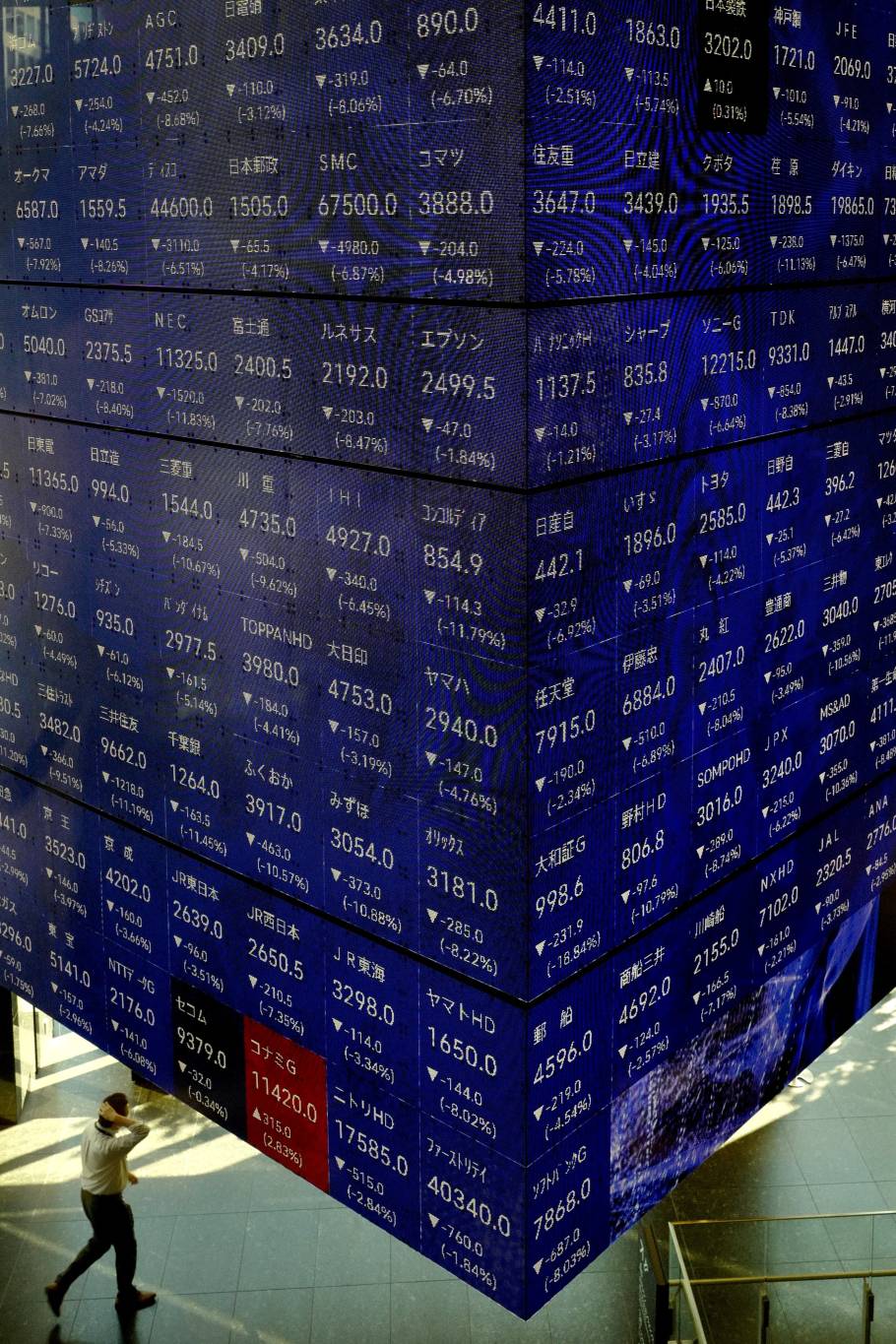 Stocks sink over US recession fears Stocks sink over US recession fears