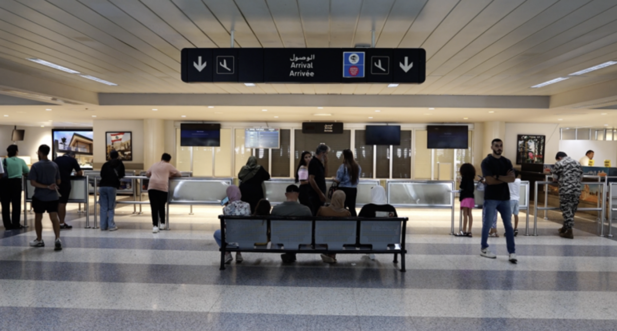 Two worlds at Beirut International Airport: Anxiety and determination