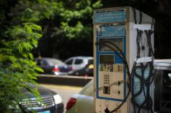 Un parcmètre dans Beyrouth. Photo Mohammad Yassine / L'Orient-Le Jour