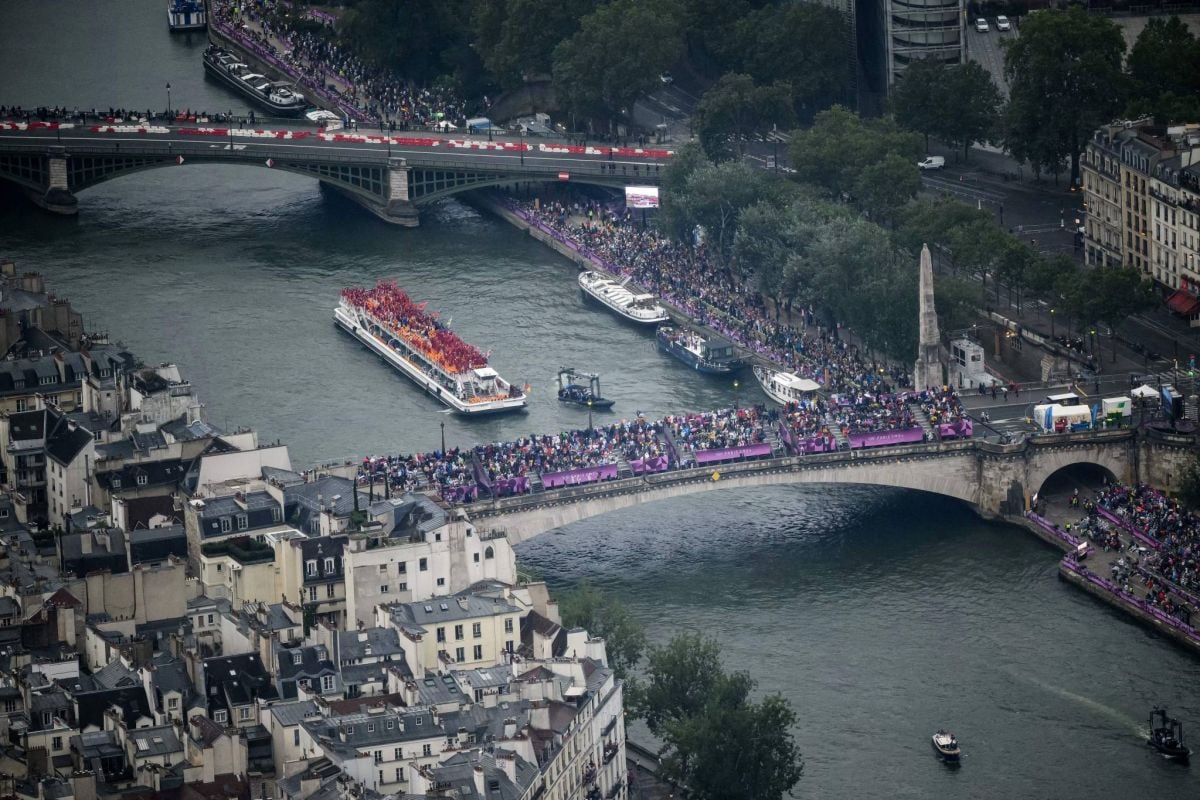 Eau de la Seine: entrainement du relais mixte de triathlon annulé après les orages