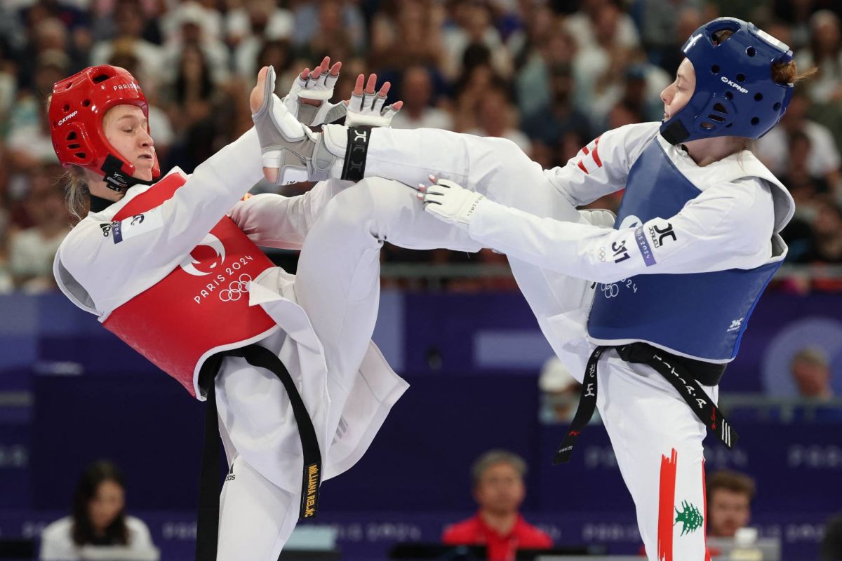 Taekwondo : Laetitia Aoun enchaîne et poursuit son rêve de médaille en accédant aux demi-finales Taekwondo : Laetitia Aoun enchaîne et poursuit son rêve de médaille en accédant aux demi-finales