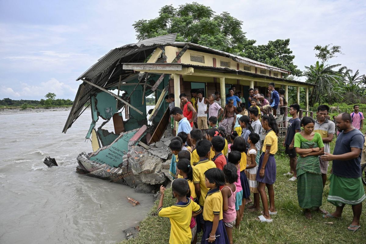 La mousson a fait des centaines de morts depuis juin en Inde et au Népal