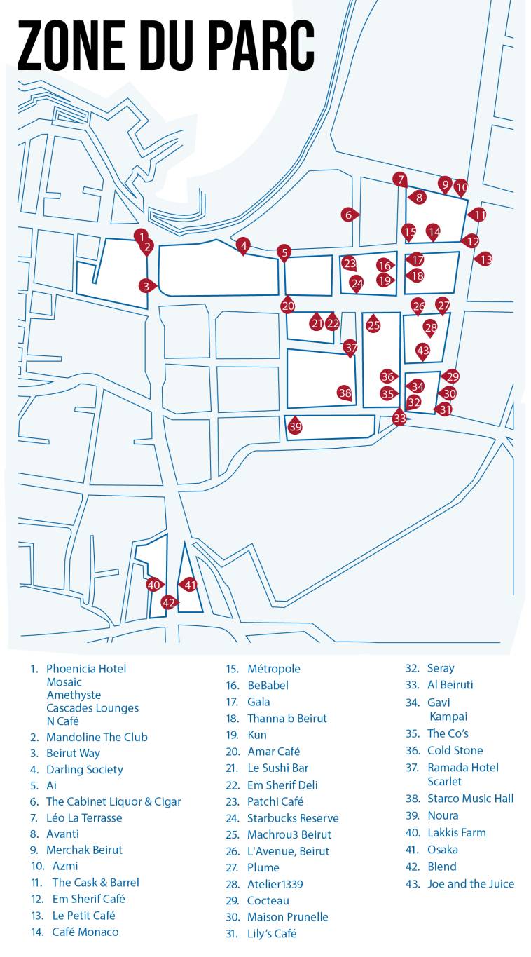 Zone du Parc : glamour et luxe au rendez-vous