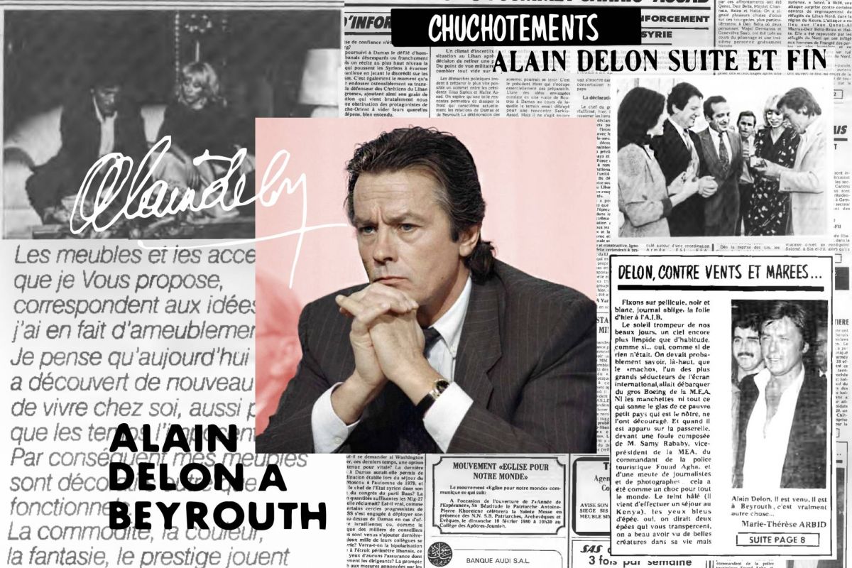 En pleine guerre civile, le voyage d’Alain Delon au Liban pour vendre… du parfum En pleine guerre civile, le voyage d’Alain Delon au Liban pour vendre… du parfum