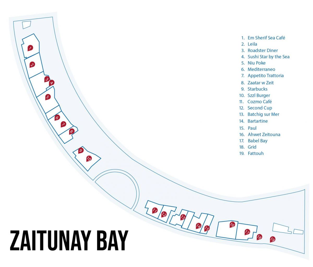Zaitunay Bay: Still sailing