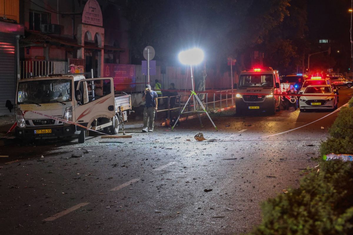 Une explosion à Tel-Aviv fait un mort, probablement l’homme qui a déclenché la bombe