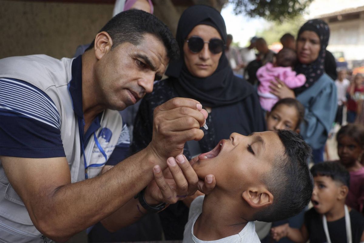 « Ces “pauses polio” à Gaza sont positives, mais c’est d’un cessez-le-feu que nous avons besoin »