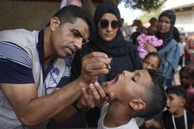 « Ces “pauses polio” à Gaza sont positives, mais c’est d’un cessez-le-feu que nous avons besoin »