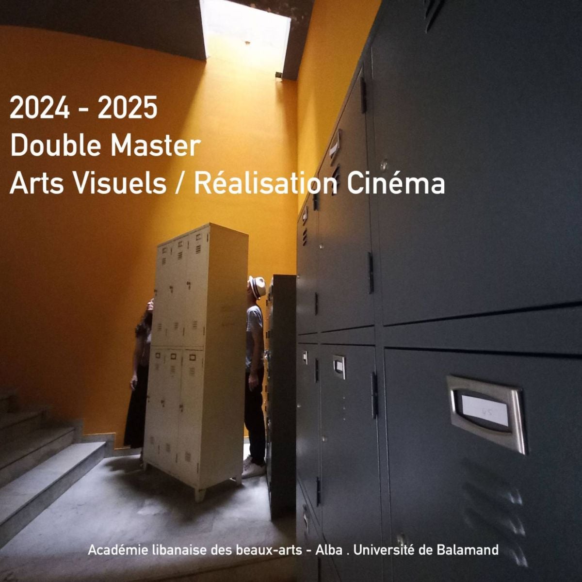 Un double master en arts visuels et réalisation cinéma à l’ALBA