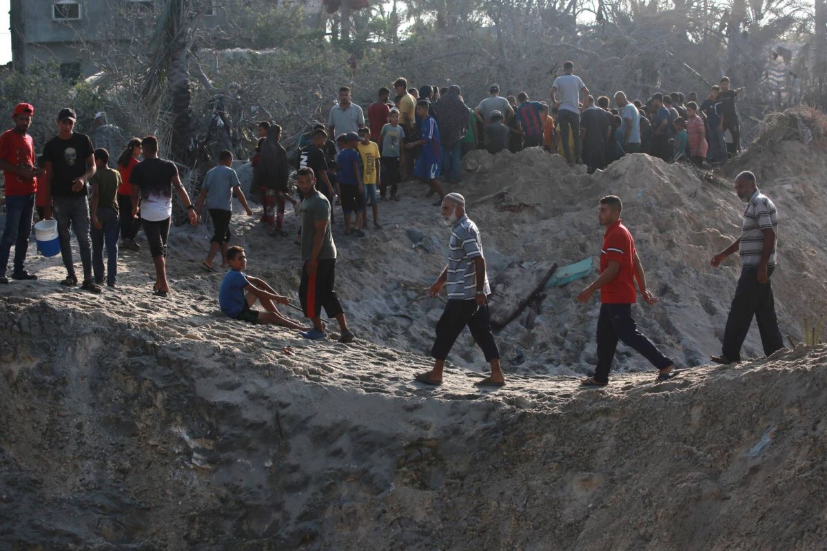 Gaza agency says Israeli strike kills 40 in humanitarian zone