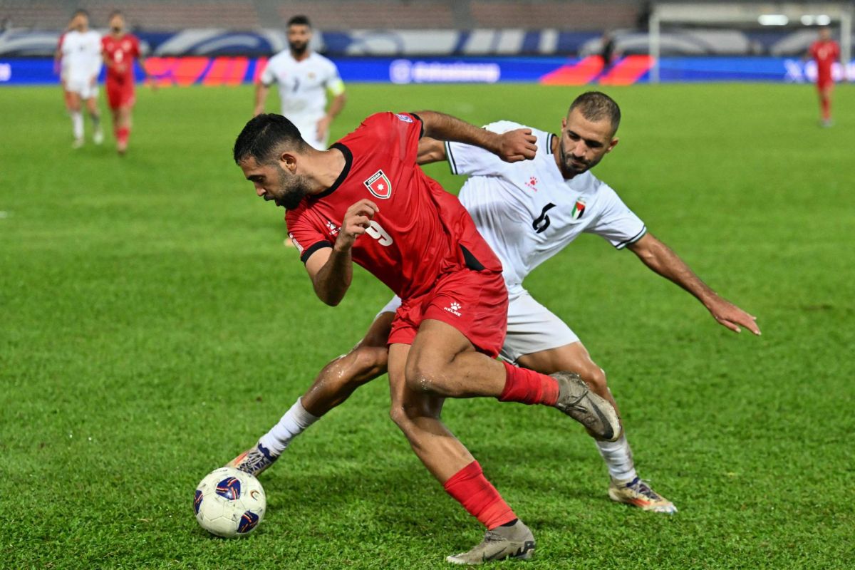 La Jordanie s'impose contre la Palestine, freinée dans sa quête d'une qualification au Mondial 2026 La Jordanie s'impose contre la Palestine, freinée dans sa quête d'une qualification au Mondial 2026