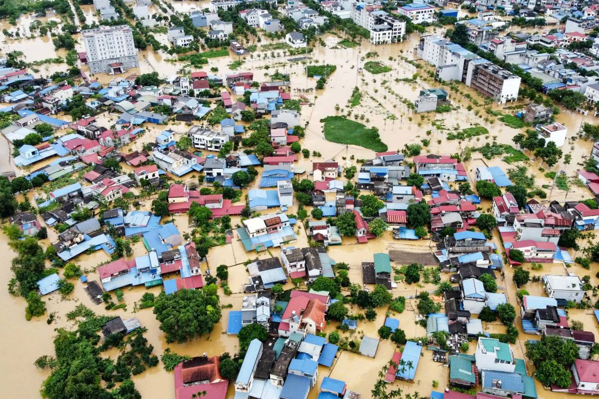 Typhon Yagi au Vietnam: inondations monstres dans le nord, nouveau bilan de 82 morts