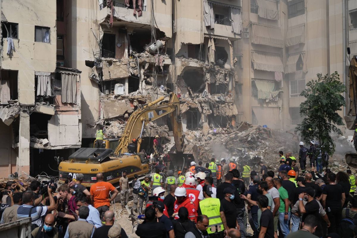37 killed, 23 missing in Israeli airstrike on Beirut's Southern suburbs, caretaker Health Minister Firass Abiad says