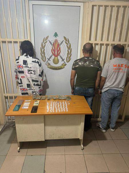 Police arrest suspected traffickers and counterfeiters in Akkar Police arrest suspected traffickers and counterfeiters in Akkar