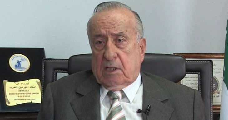 Former president of editors syndicate Elias Aoun dies