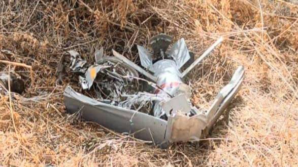 Unexploded missile remnants found by citizen in Mriyata farming area Unexploded missile remnants found by citizen in Mriyata farming area