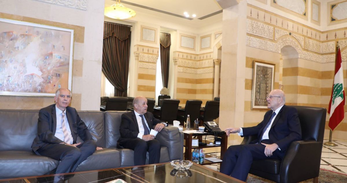 Le Drian espère que les contacts de Mikati à l'ONU pourront « mettre fin au cycle de violences »