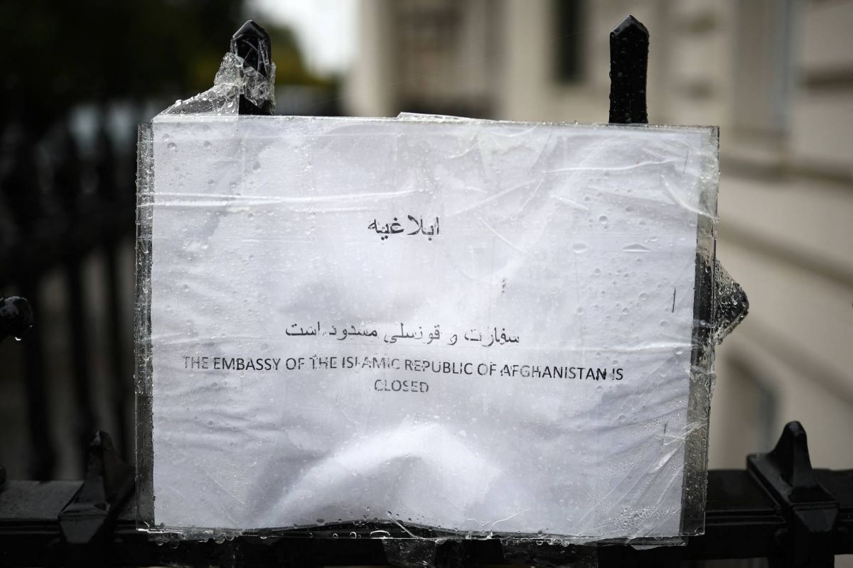 L'ambassade d'Afghanistan à Londres ferme, après la décision des talibans de couper les liens
