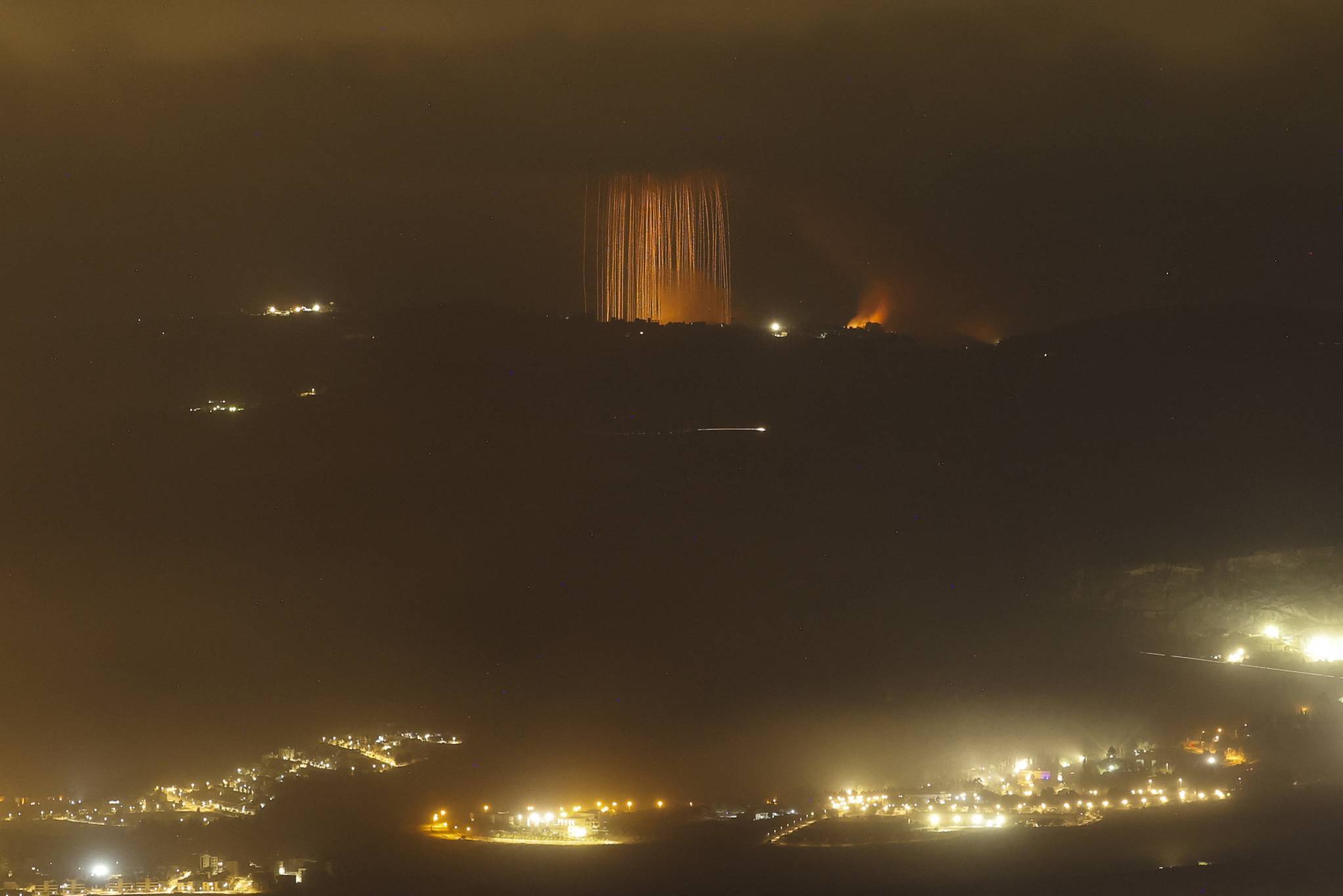 Israeli officials told Axios that this incursion, which began around 2 a.m., would be "targeted and limited in time and scope, and is not intended to occupy southern Lebanon." (Credit: Jalaa Marey/AFP)