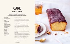 La recette du fameux cake vanille sumac. Photo Akiko Ida tirée du livre