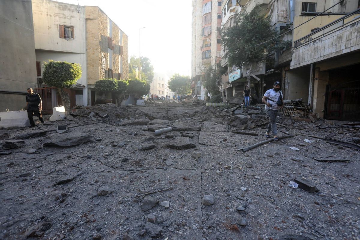 One killed in Israeli drone strike on rescuers and journalists in Beirut's southern suburbs One killed in Israeli drone strike on rescuers and journalists in Beirut's southern suburbs