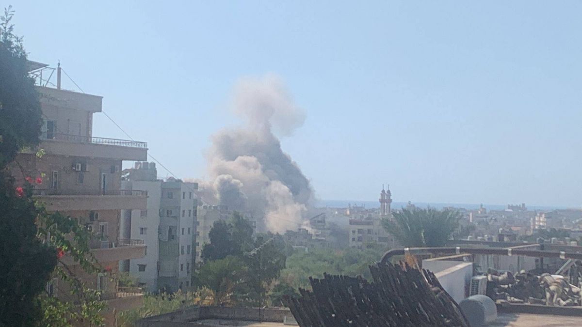 Frappe israélienne sur Keyfoun, dans le caza de Aley, sur les hauteurs de Beyrouth