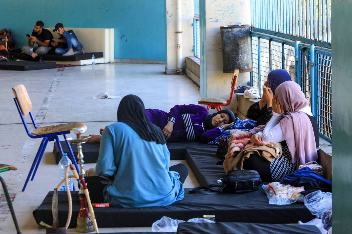 ‘We had two gods; one is dead’: Shock among the displaced in Beirut ‘We had two gods; one is dead’: Shock among the displaced in Beirut