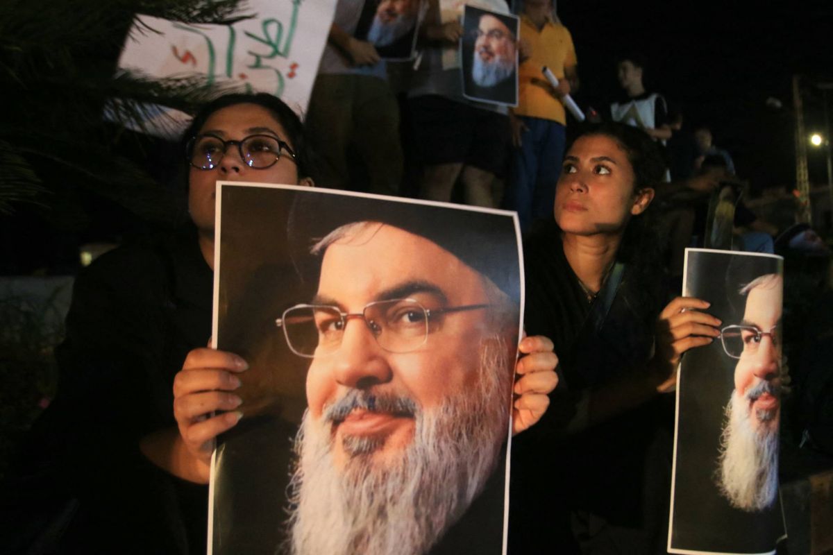 Le chef des rebelles houthis affirme que la mort de Hassan Nasrallah 