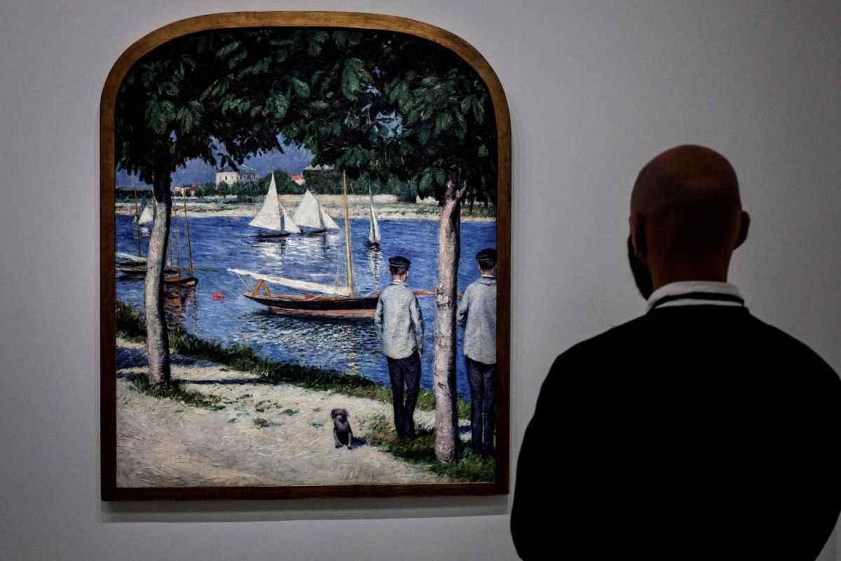 Au Musée d’Orsay, des hommes vivants et peints sans pudeur par Gustave Caillebotte