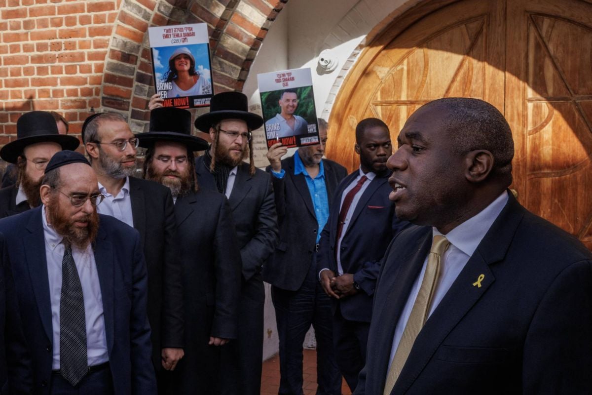 UK's Lammy to press for cease-fires in Mideast visit