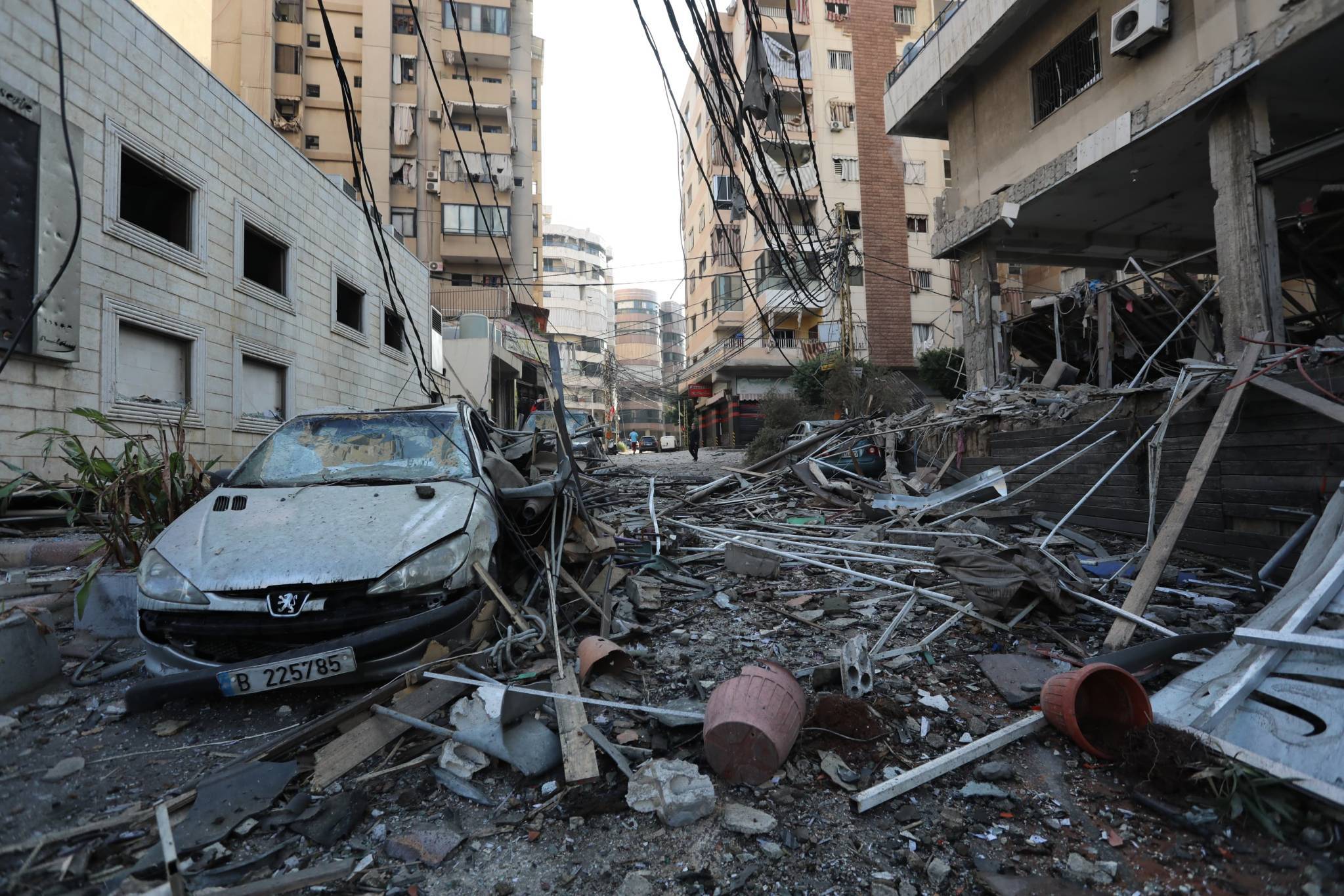 The damage is massive. (Credit: Mohammad Yassine/OLJ)