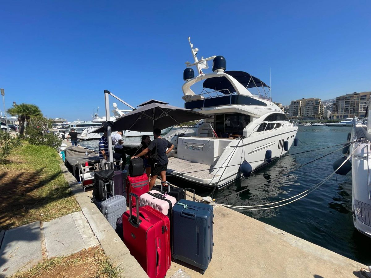 De 1 400 à 2 300 dollars : l’addition salée de ceux qui fuient le Liban par yacht