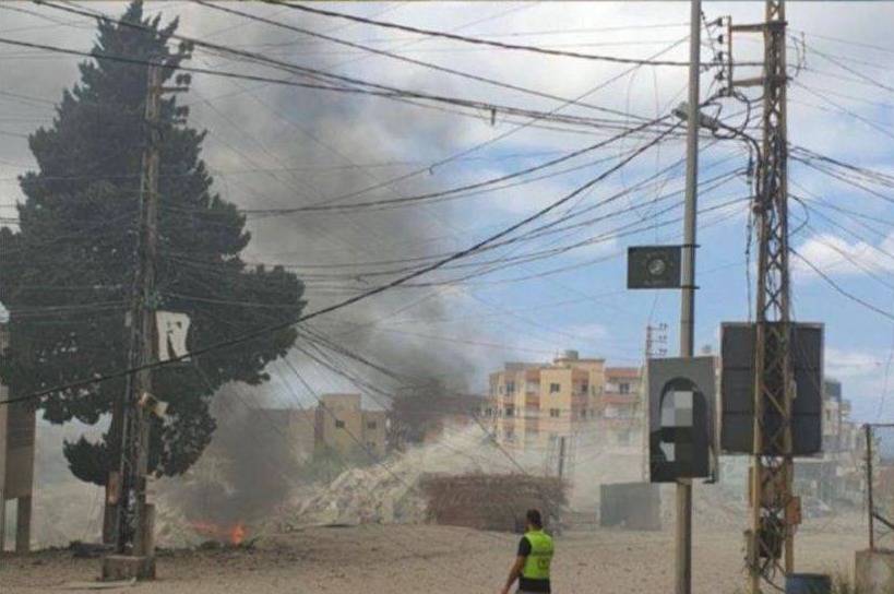 Series of Israeli strikes on Sour district leave residential buildings of civilians flattened Series of Israeli strikes on Sour district leave residential buildings of civilians flattened
