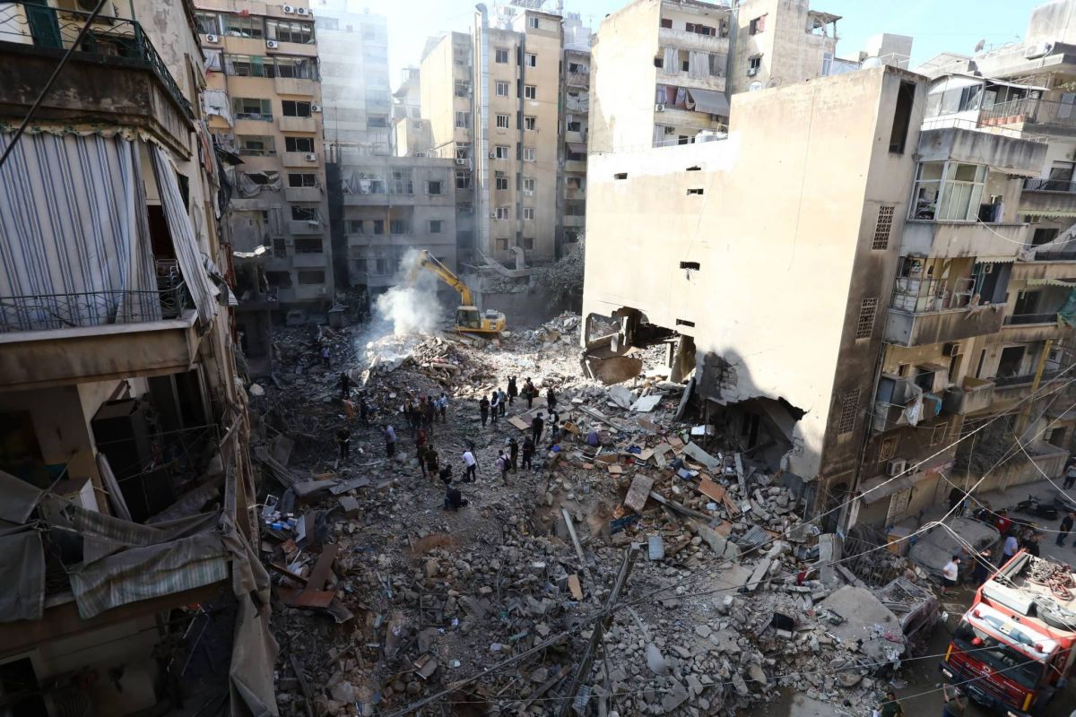 'A massacre!': Bombarded by Israel the Beirut neighborhood of Basta is in shock