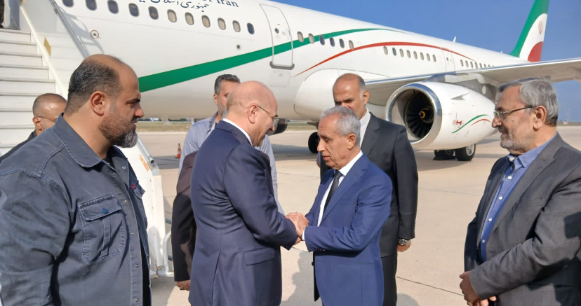 Iranian parliament speaker begins tour in Beirut