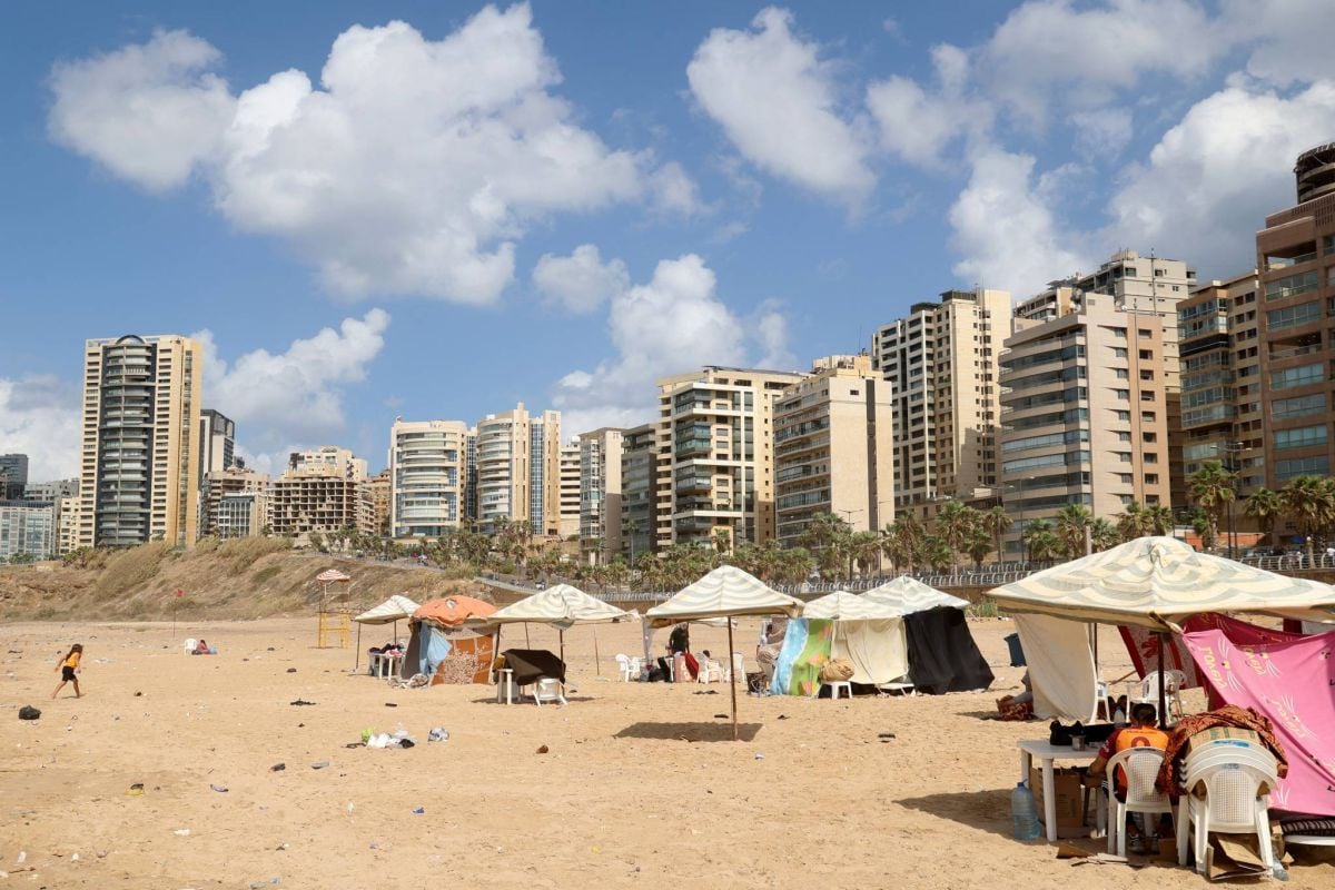 Derrière le malheur des déplacés, une petite bouffée d’oxygène pour les hôteliers de Beyrouth