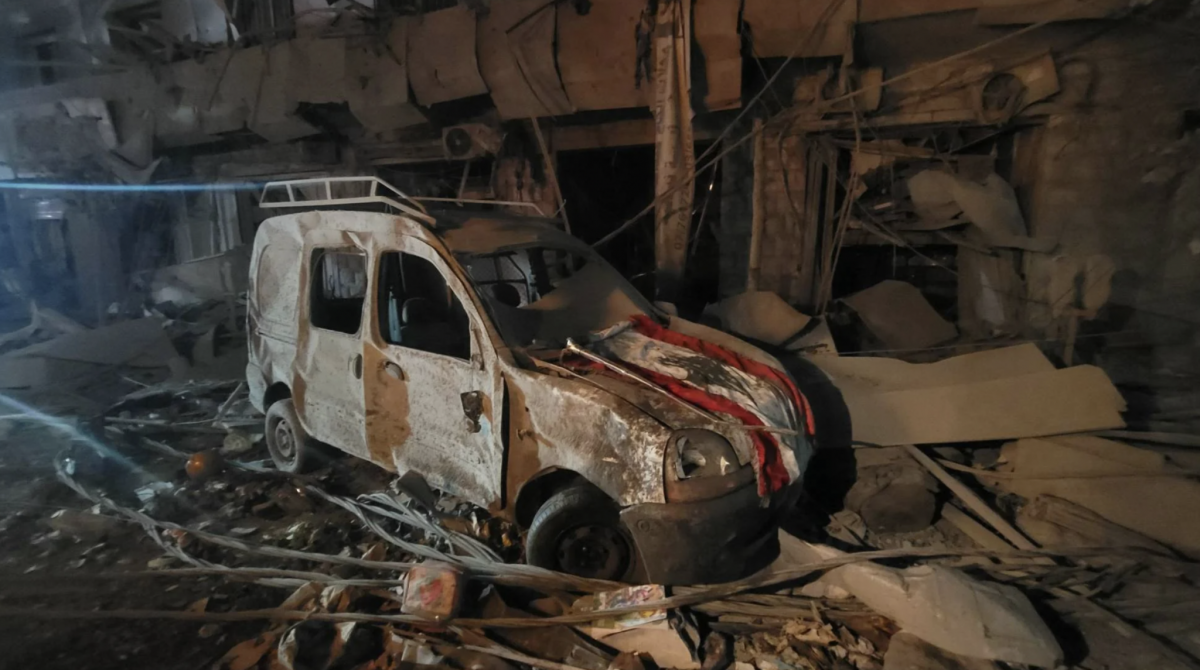 Four rescue workers injured in Israeli strike in southern Lebanon