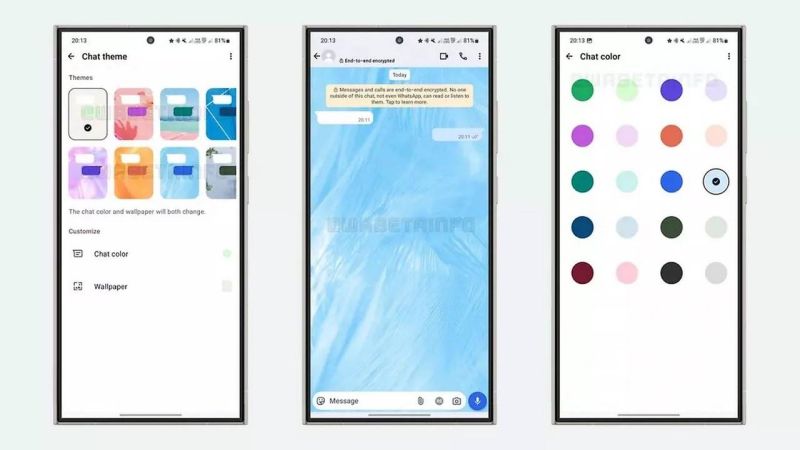 ついにWhatsAppアプリの色を変更できるようになりましたが、条件が1つあります