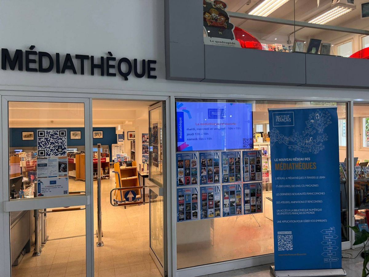 And in the meantime, what are the cultural institutes doing in Lebanon?