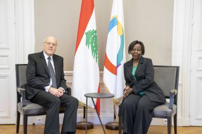 Devant Mikati, la secrétaire générale de l'OIF appelle à « préserver la souveraineté et l’intégrité territoriale du Liban »