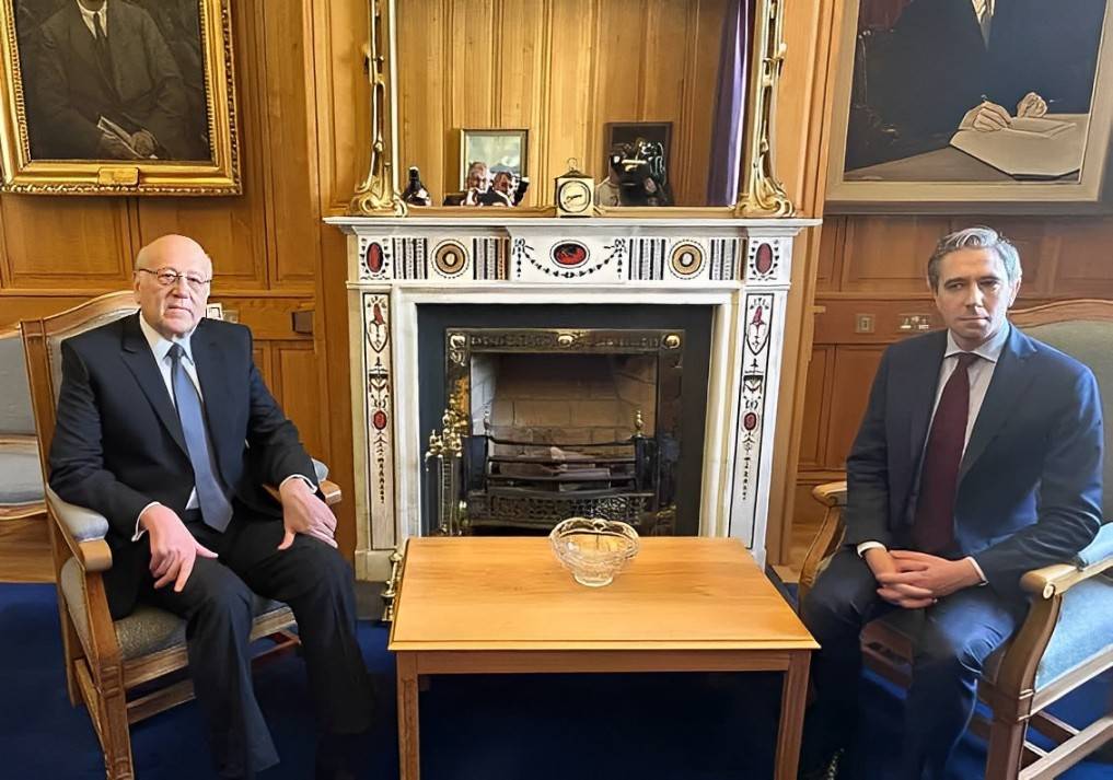Face à Mikati, l'Irlande assure que « la violence au Moyen-Orient avait atteint des niveaux inacceptables »