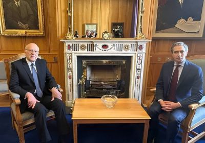 Face à Mikati, l'Irlande assure que « la violence au Moyen-Orient avait atteint des niveaux inacceptables »