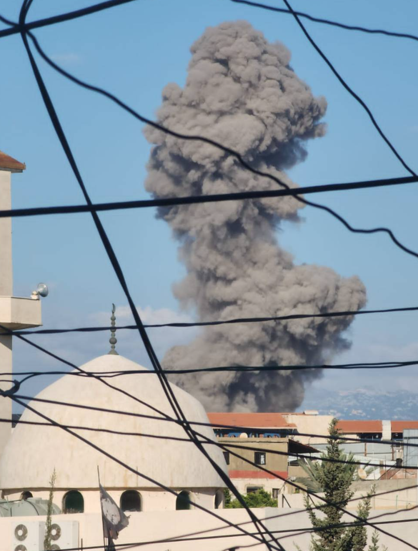 Several Israeli strikes target Beirut's southern suburbs
