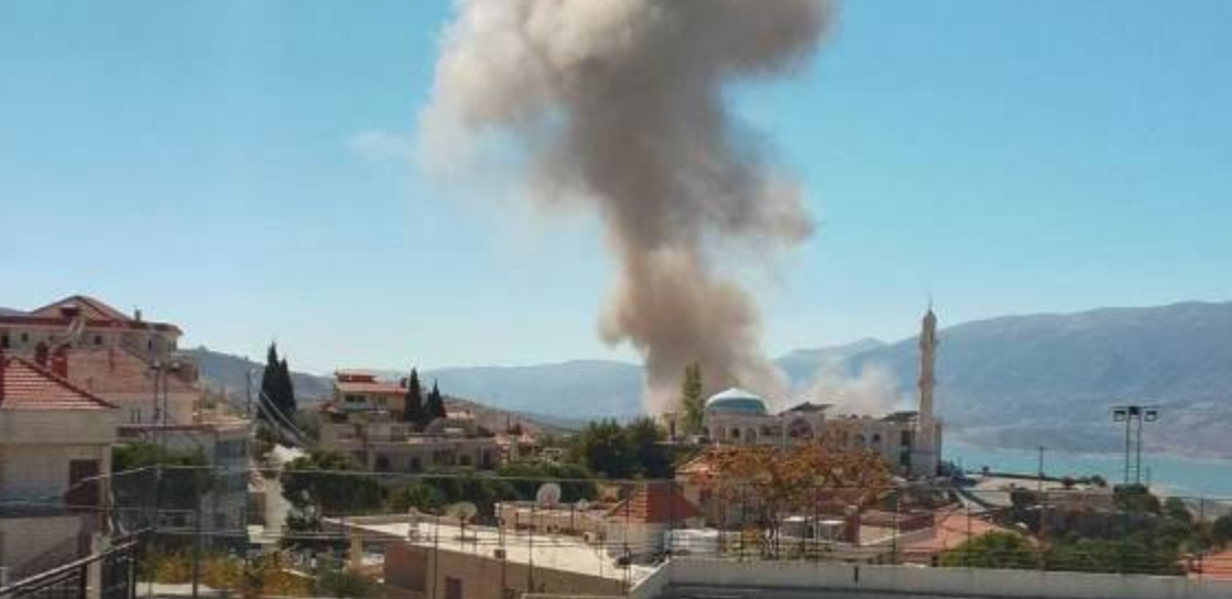 4 dead, including mayor, in Israeli strike on road in western Bekaa