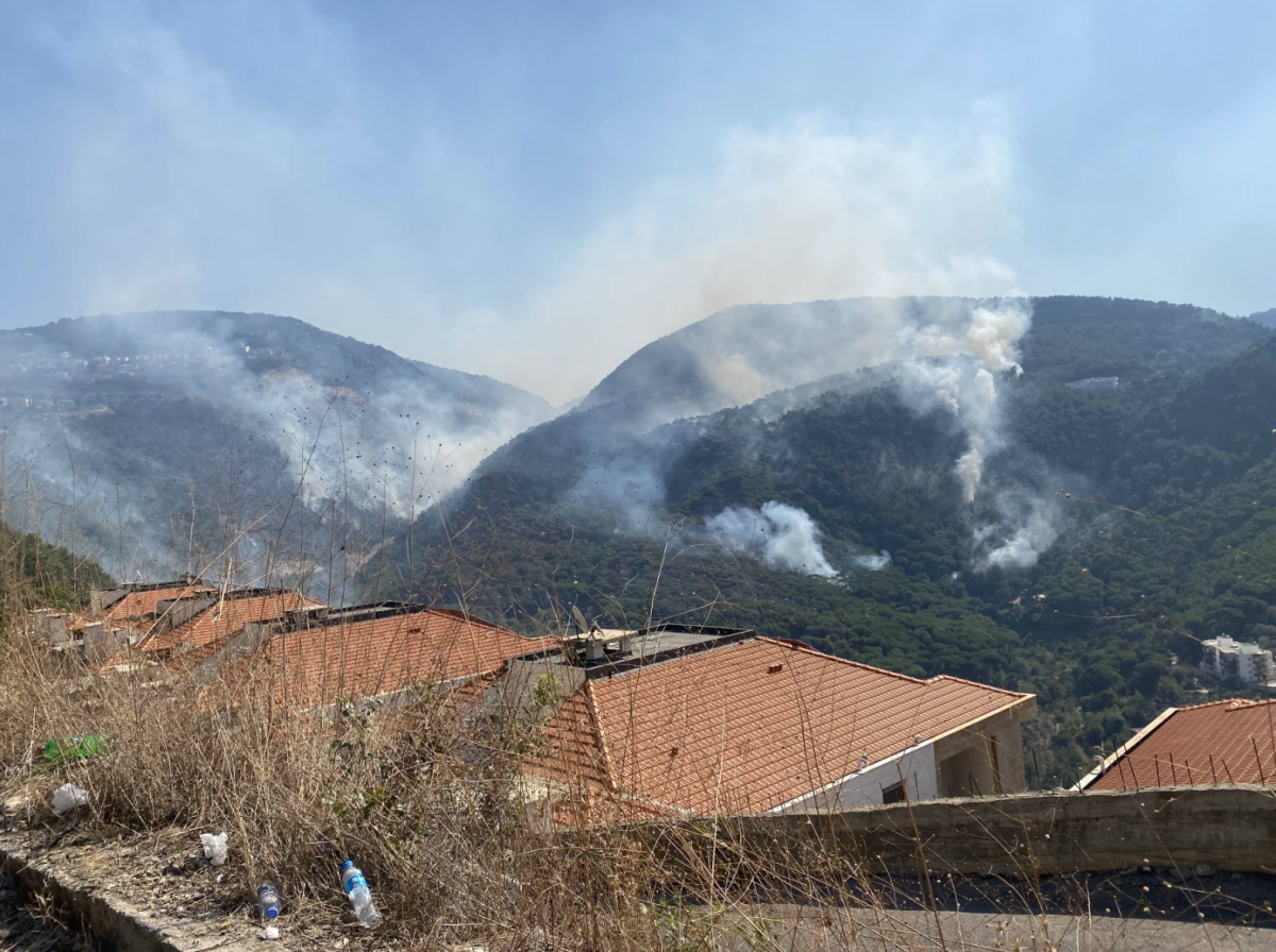 In Metn, the fight continues against the last pockets of fire
