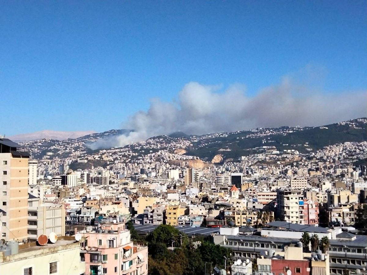 Fire rages in Metn valley, injuring four firefighters as blaze spreads