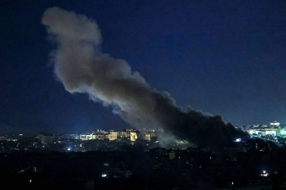 At least eight strikes target Beirut's southern suburbs At least eight strikes target Beirut's southern suburbs