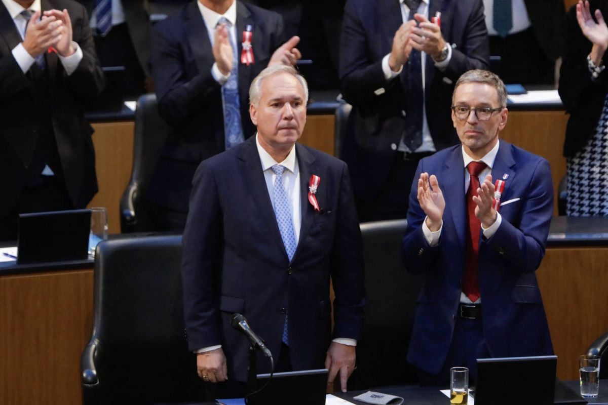 En Autriche, un premier président d'extrême droite au Parlement
