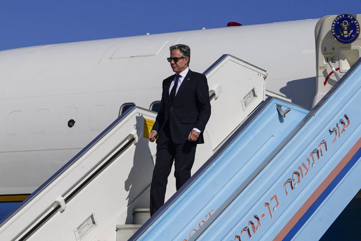 Le secrétaire d'Etat américain est arrivé en Israël